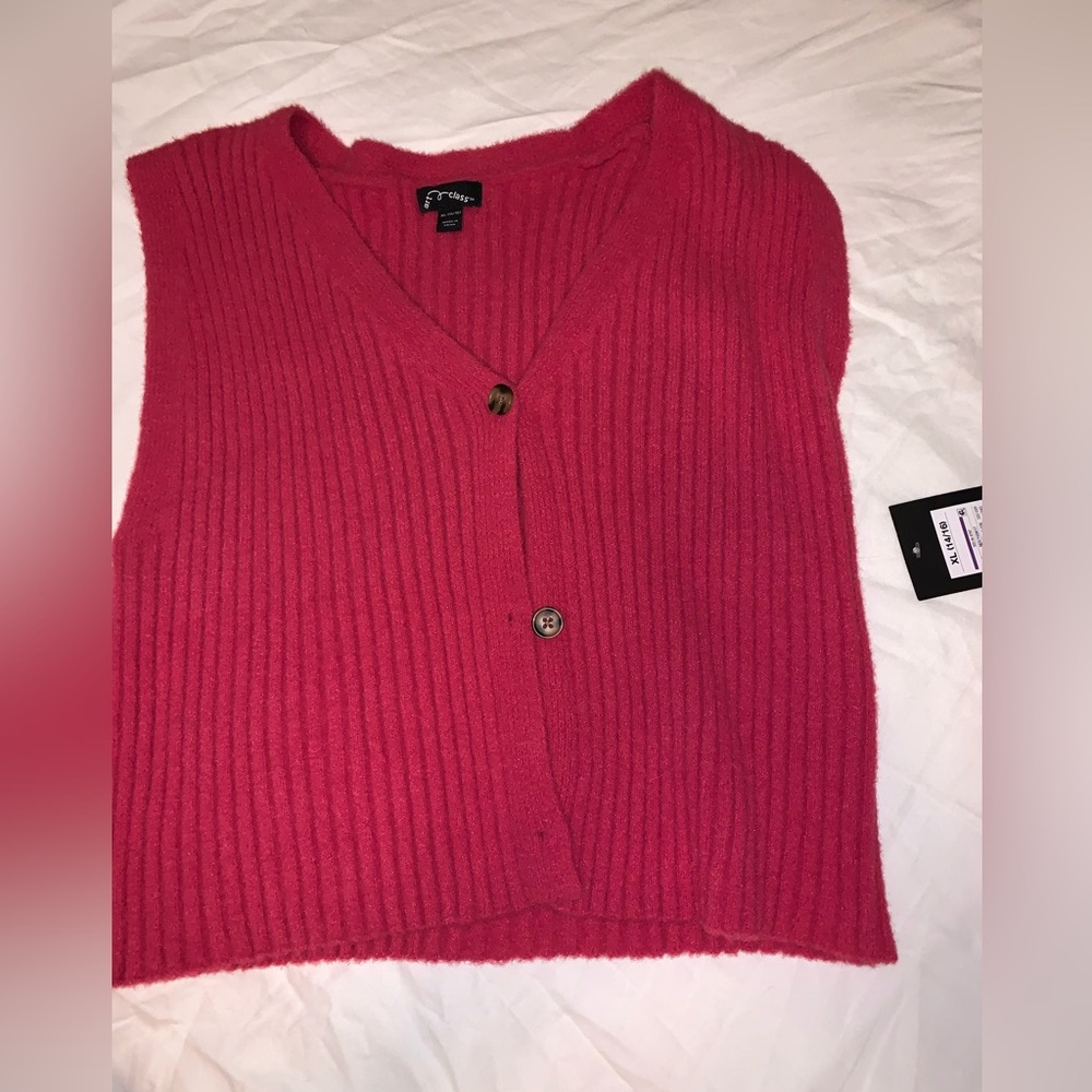 Art class (kids target line) pink sweater vest